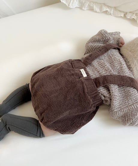 即納 melange  knit set up