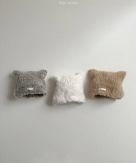即納minirobe Buckle cat beanie