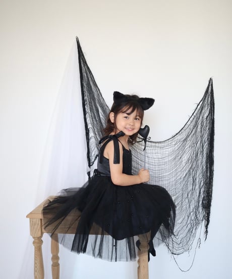 即納black ribbon dress