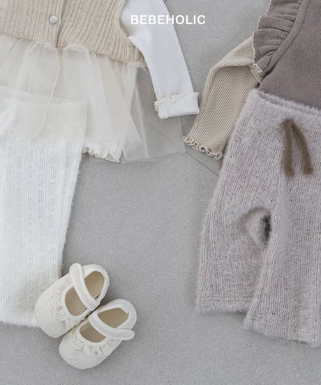即納 bebeholic Angora boots cut