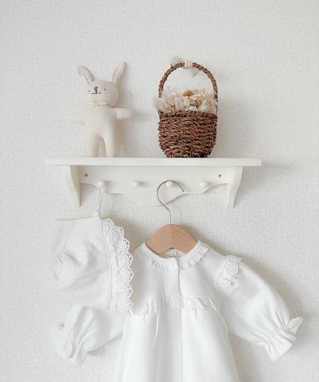 即納monbebe 26SS lace brand suit