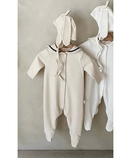 即納 bunny sailor suit set (including bonet)