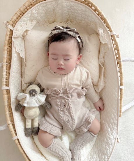 即納  cable knit bloomer