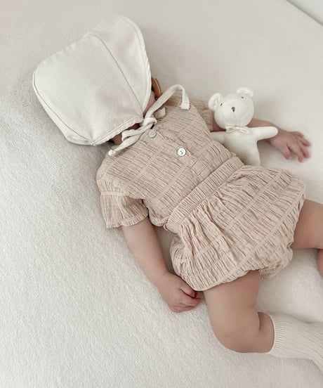 即納 shirring top and bottom set
