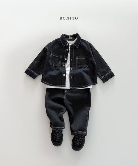 即納 bonito New denim pants