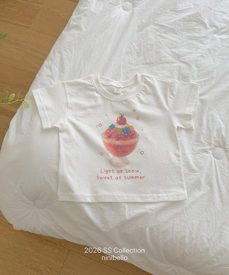 予約ninibello Summer bingsu tee
