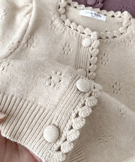 即納girly cardigan