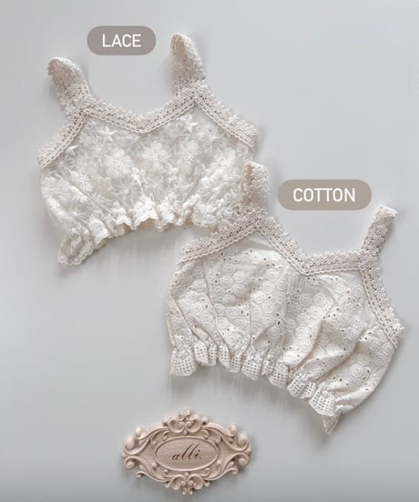 即納 bebeholic Lace bustier