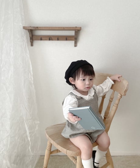 即納Gobang suspender suit