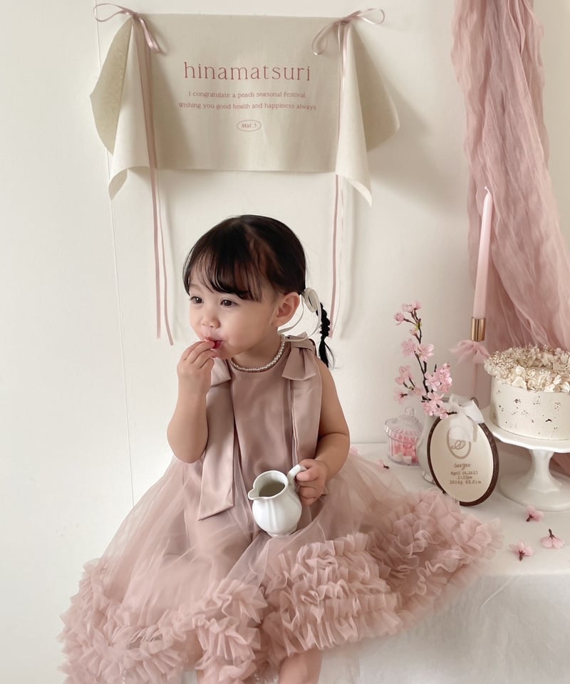 即納ribbon strap tutu dress | alli.