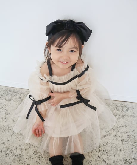 即納velours ribbon hairband