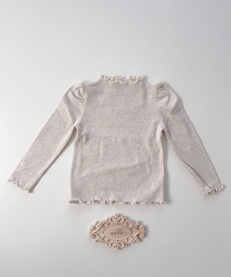 即納puff sleeve mellow tops