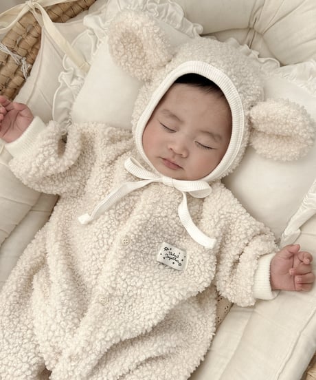 即納Bear  boa bonnet