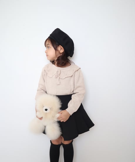 即納ribbon knit