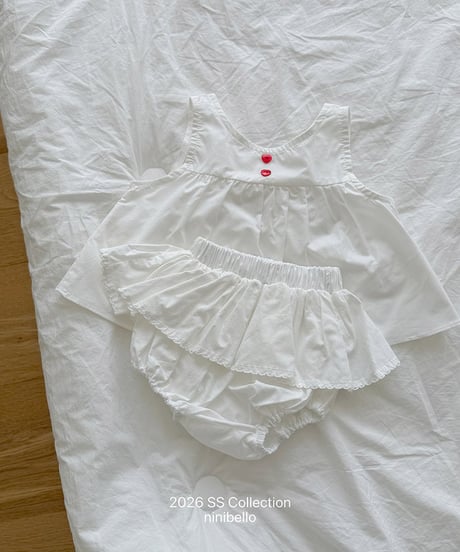 予約ninibello Bubble Pop Skirt Bloomers