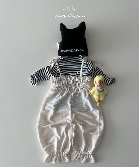 即納Smoke jump suit