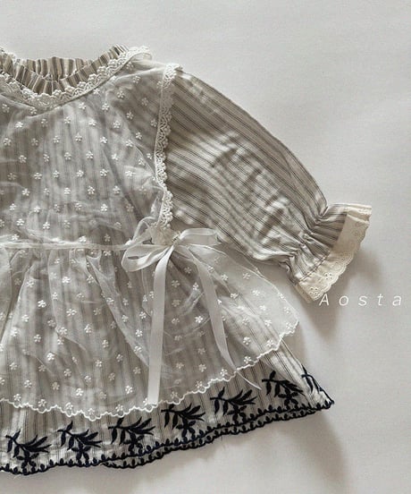 即納aosta Lace vest