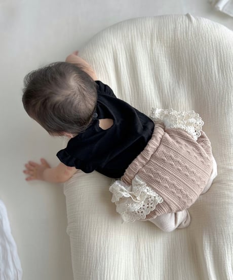 即納bebe nine Angel Summer Frill T
