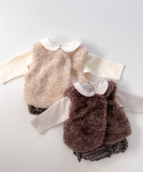 即納 nunubiel Fur vest
