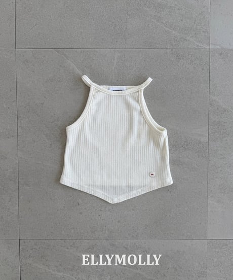 予約Elly Molly Clean V-cut tanktop