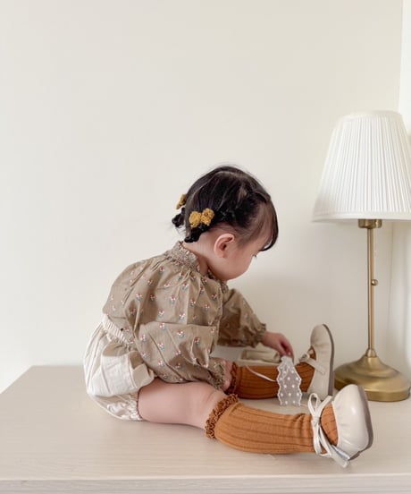 即納mini beige   Smoke blouse
