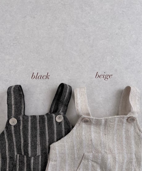 即納 nunubiel Linen rompers bonet set