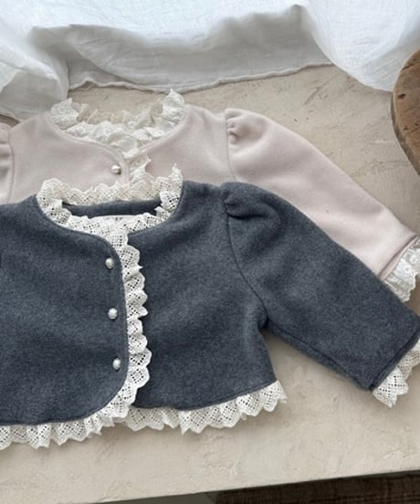 VALENTINOベビーレースカーディガンS VALENTINOベビーレースカーディガンS