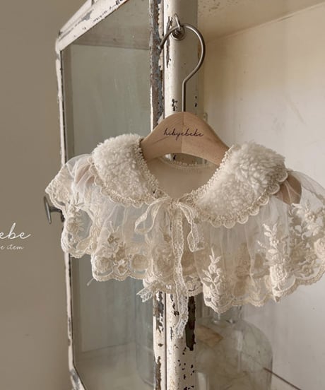 即納boa lace cape