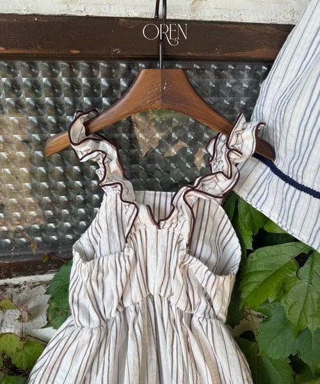 予約 OREN Casa Stripe Dress