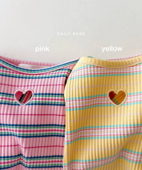 一部即納 daily bebe Heart punching tee