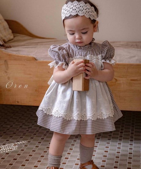 即納 OREN Zenia Apron Suit