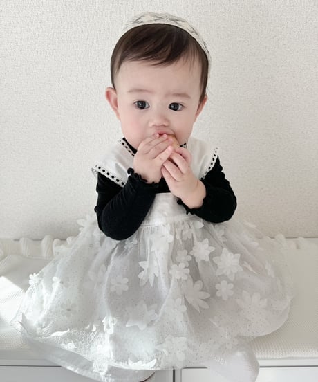 即納 sparkling flower Bustier