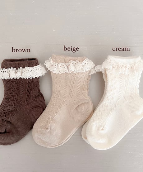 即納 frill socks