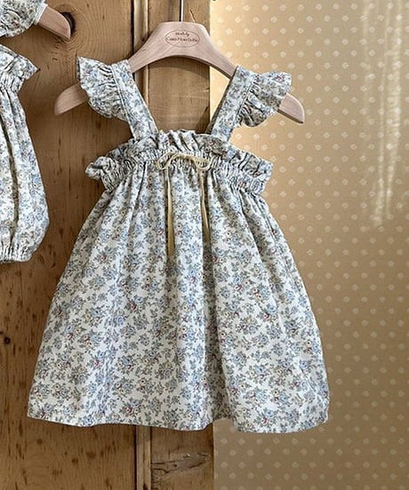 即納monbebe Flower frill dress