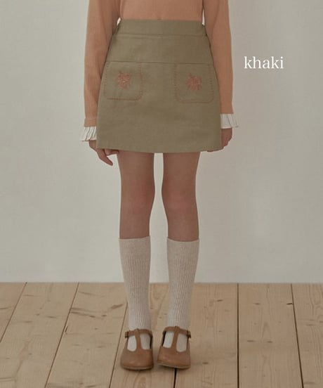 即納 rosette Bibi skirt
