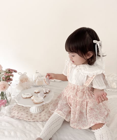 即納 mini frill collar blouse