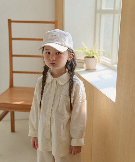 即納wide silhouette shirt