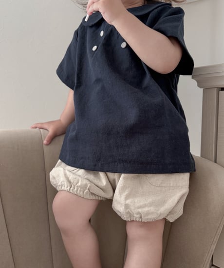 即納 bebeholic Mael Double blouse