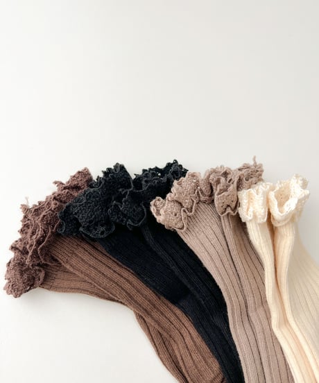 即納 frill lib socks