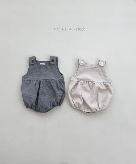 即納Gobang suspender suit