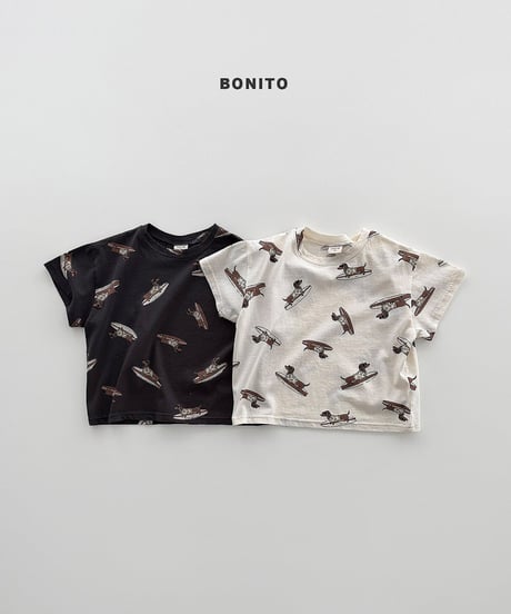 即納 bonito Surf dog tee