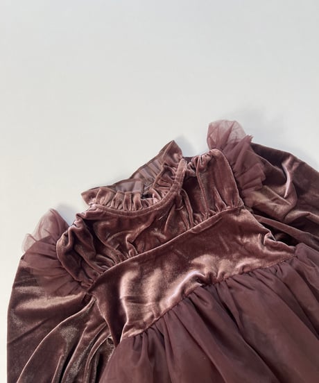 即納Noel velours dress