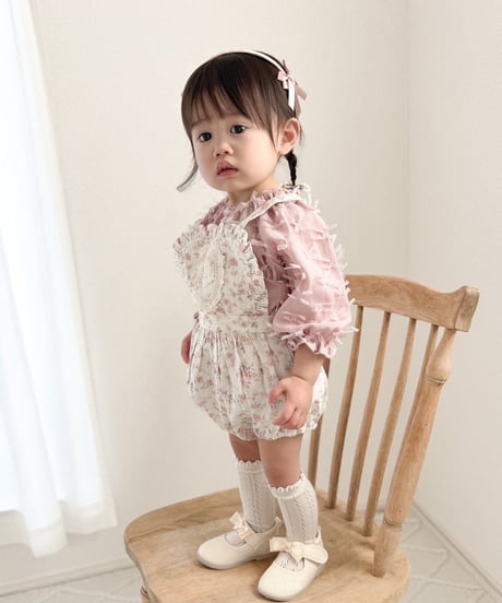 即納antique apron salopette