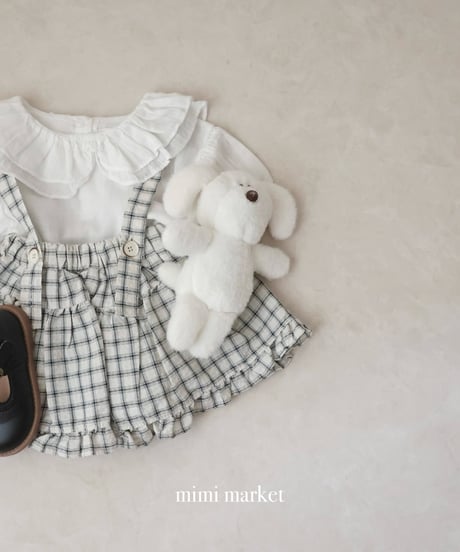 即納mimi market Duel collar blouse