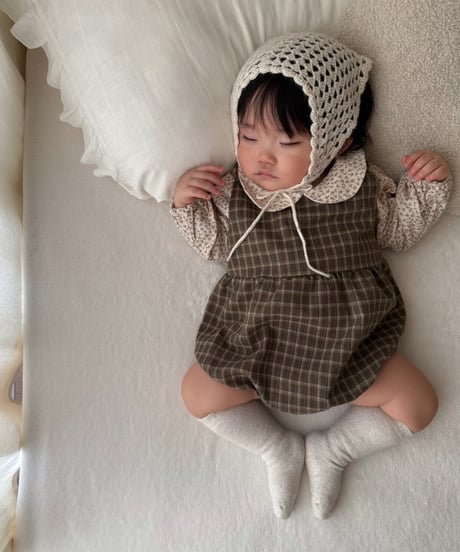 即納mimi market Check Melbang suit