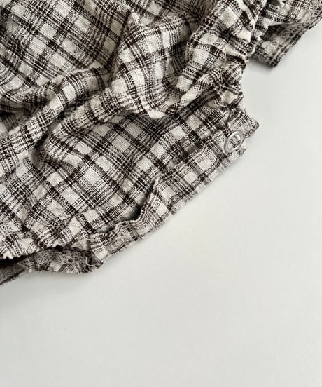 即納 check skirt bloomer