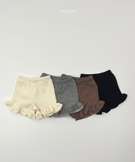 即納 HAROHARO Browny prill pants