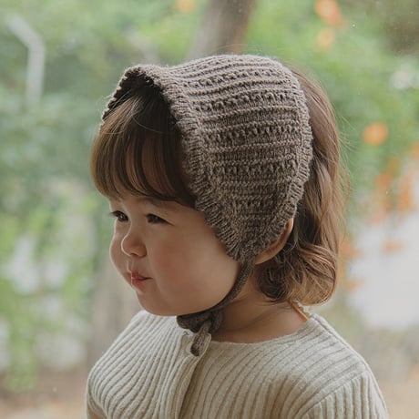最安値‼️【新品未使用】ANDMARY Baby knit babushka ANDMARY】Baby knit babushka