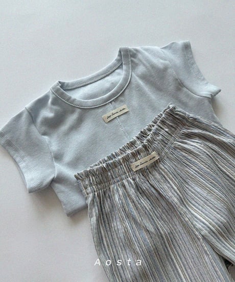 即納aosta cool linen pants