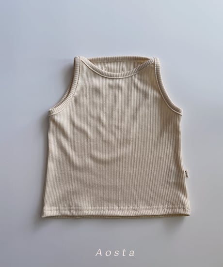 即納 aosta Everyday sleeveless tee